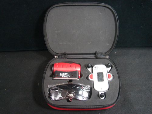 #CRAFTSMAN LASER TRAC LEVEL KIT#W/ CARRYING CASE#TESTED#AS IS#