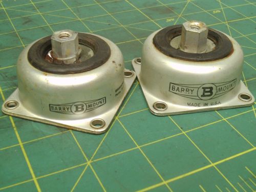 BARRY SHOCK MOUNTS S645-X04-25 1/4-20 CENTER HOLE (LOT OF 2) #57682
