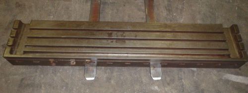 78&#034; x 15&#034; steel t-slotted table cast iron welding layout fixture jig_t slot for sale