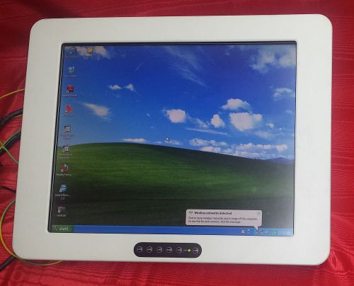 19&#034; lcd display unknown model no stand no ac adapter power tested on okay used for sale
