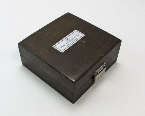 HP / Agilent Empty Wood Wooden Box for Attenuators / Sets