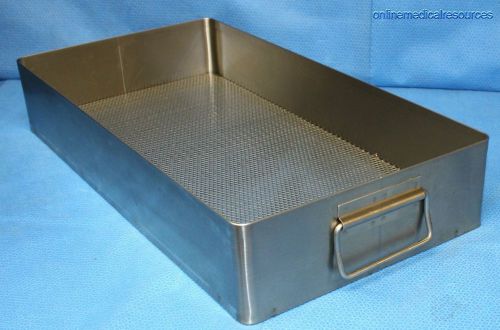 Brenner Metals Instrument Sterilization Basket 20&#034; US Stainless Steel NEW