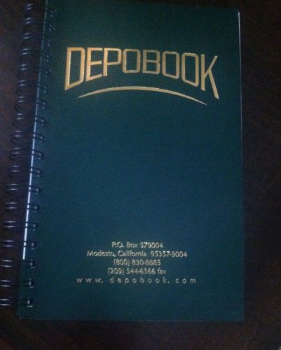 DEPOBOOK Schedule Book For Court Reporters Exhibit Stickers Depositions