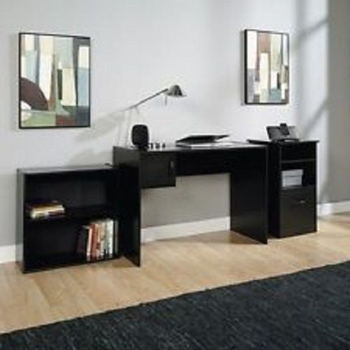 Home office computer desk 3 pc. furniture table wood work laptop business for sale