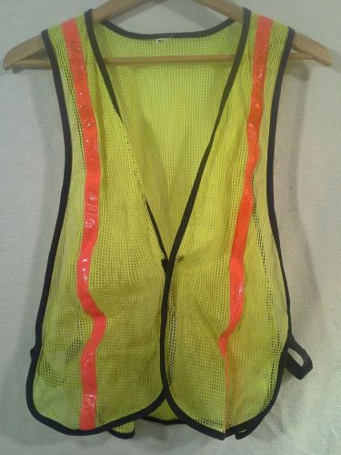 Yellow and Orange reflective vest