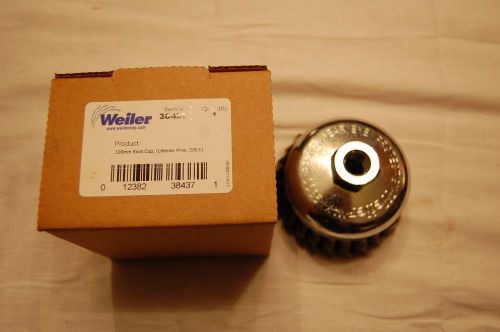 Weiler 38437 100mm 4&#034; Knot Cup Wire Brush 5/8-11