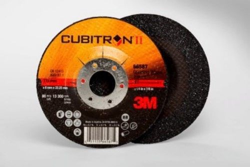 3m cubitron ii depressed center grinding wheels 4.5&#034; x 1/4&#034; x 7/8&#034; qty20  66587 for sale