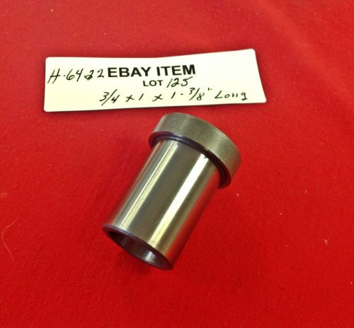 Acme h-64-22 head press fit shoulder drill bushing 3/4 x 1 x 1-3/8&#034;  lot of 1 for sale