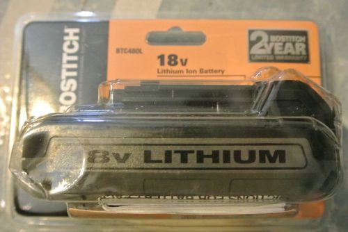 NEW+++Bostitch 18volt li-ion battery-BTC480L,in factory sealed package