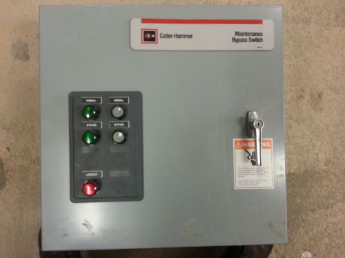 Cutler Hammer UPS Maintenance bypass switch