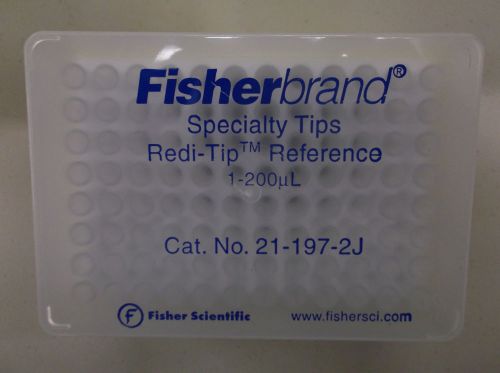 Fisherbrand redi-tip pipette tips 1-200ul for sale