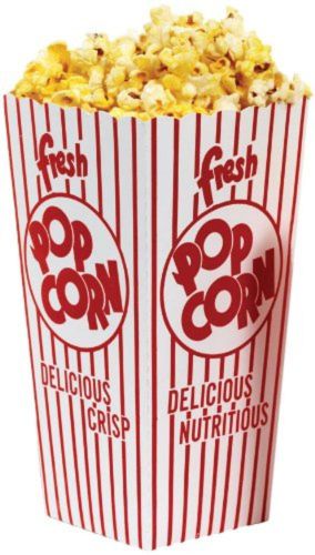 Popcorn Large Scoop Box (100 Per Case)