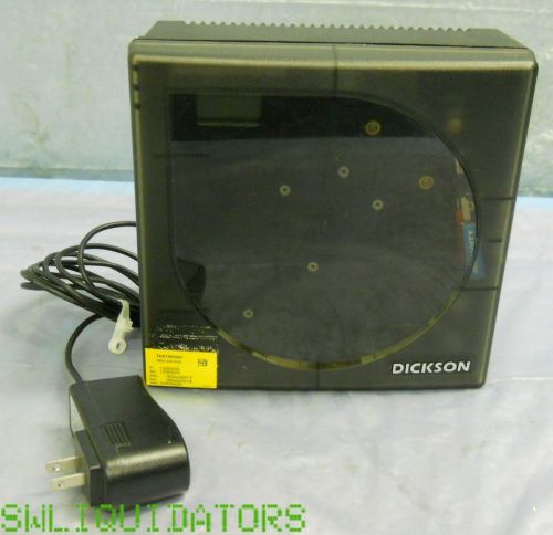 Dickson chart recorder model th622 temp &amp; humidity 6&#034; for sale