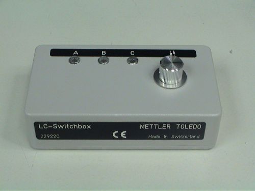 Mettler Toledo Mettler LC Switchbox For Balances and other Instruments