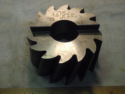ITW 4&#034; x 2 1/4&#034; x 1 1/2&#034;  14 Flute SHELL END MILL CUTTER 7610