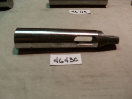 (#4643c) used no.2 to no.3 morse taper drill sleeve or adaptor for sale