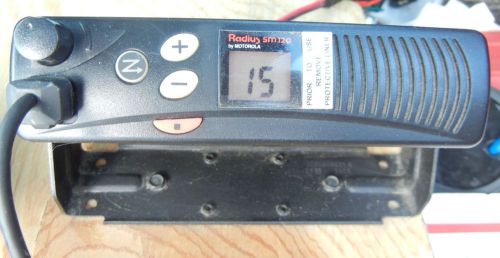 Motorola SM120 16-Ch UHF 150-170MHz Two Way Mobile Radio Radius 25W MIC BRACKET