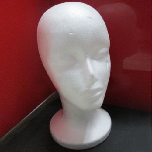 Wig hair Head Model Glasses Hat Display Styrofoam Foam Mannequin Manikin