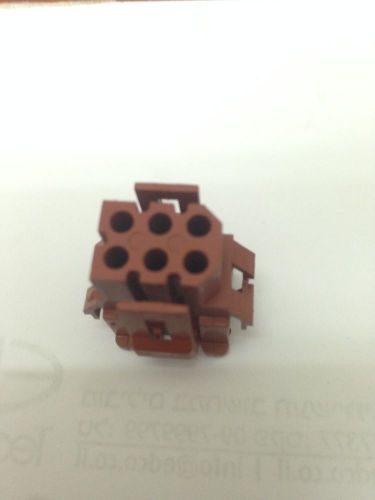Lot of 100, 207152-1,conn housing pl 6 pos 5mm st panel mount for sale