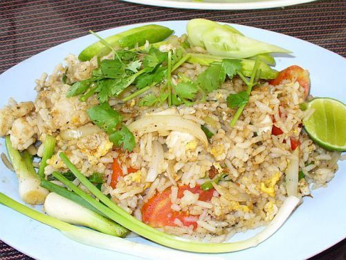 Street Food Recipe Cuisine Fried Rice With Egg DIY Delivery FREE SHIPPING 9