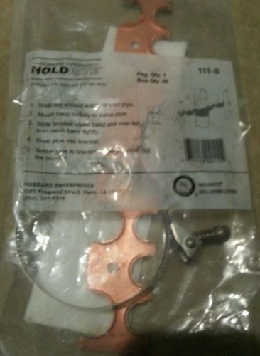Holdrite copper pipe support  111-s, new, 10 packs for sale