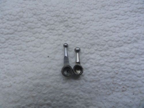 STARRETT CONTACT POINTS WITH  .100 AND .120 BALL NIB