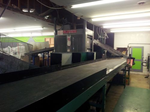 Plastic recycling sorting line balers  granulators conveyors w/plastic for sale