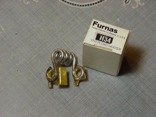 Furnas h34 overload heater element new in box! for sale