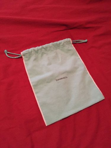 Tiffany &amp; Co. Cotton Storage Drawstring Dust Bag 8&#034;x10&#034; 100% Authentic