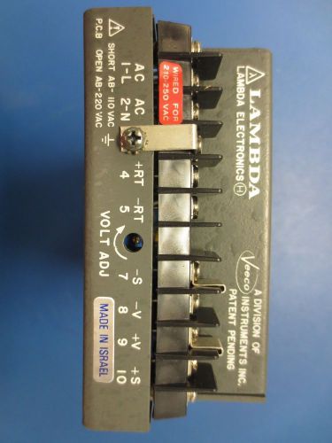 Lambda, lrs-53m-15 , regulated power supply in:85-132v 47-63hz out:15v ( new ) for sale