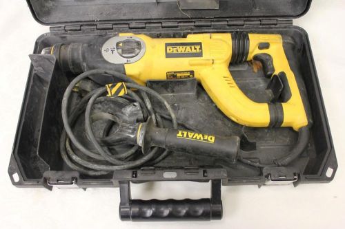 Dewalt d25223k 1&#034; d-handle corded sds rotary hammer drill kit for sale