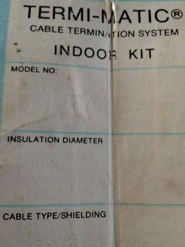 Indoor Cable Termination Kit