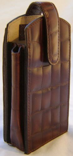 Filofax Balmoral Cellphone Holder – Brown Leather