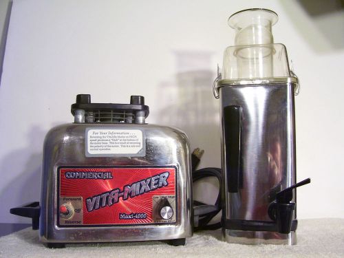 Vintage commercial vita-mix /vita-mixer maxi-4000 with stainless steel container for sale