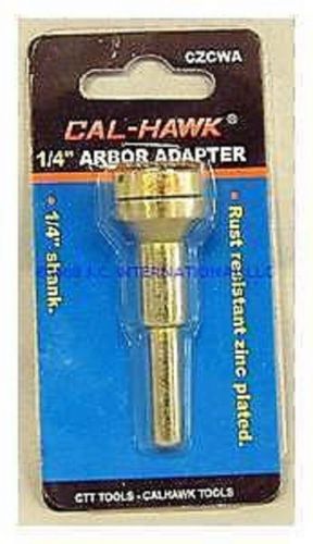 Cal-hawk 1/4&#034; arbor adapter czcwa for sale