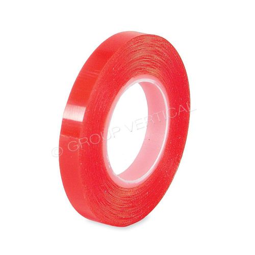Double Sided Red Tape 5MM x 25 M Glue Sticker Install LCD + Touch Screen