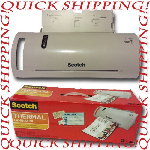 3m scotch thermal laminator tl902 - tough laminator with nice features cheap! for sale