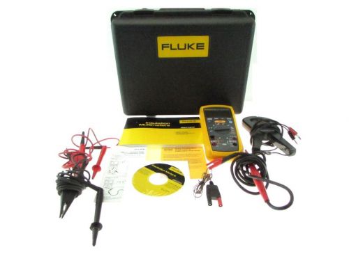 FLUKE 1587 Insulation Multimeter In Carrying Case With Accessories Bundle
