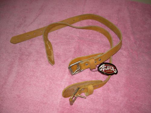 Weaver Leather Upper Climbing Straps (pair) #0897001