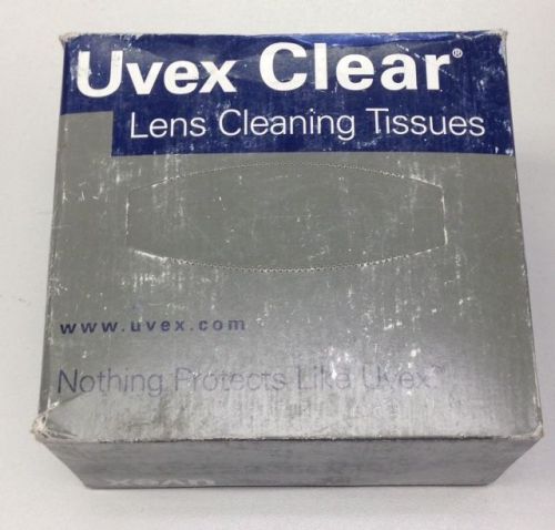 Uvex Clear Lens Cleaning Tissues 500 Sheets (NEW) (7B3)