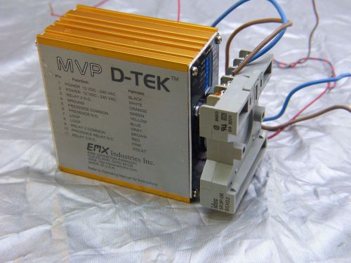 EMX DTEK MVP Multivoltage Loop Detector with connector.