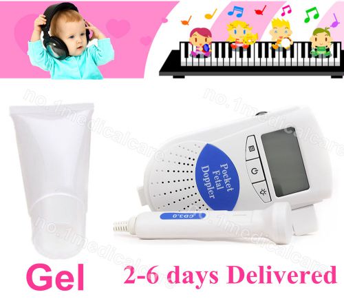 Fda cleared, sonoline b fetal heart doppler /lcd backlight, 3mhz probe+ one gel for sale