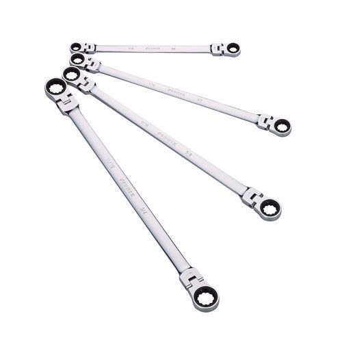 Sunex tools 4pc sae xl flex head ratcheting double box wrench set 9923 new for sale