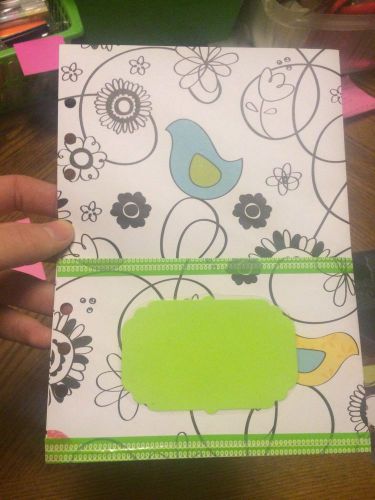 Double Sided Planner Pocket -Fixs a Filofax A5