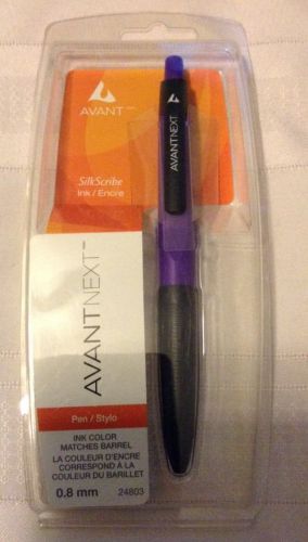 Avant Next Pen W SilkScribe Ink - Purple - 0.8mm - New