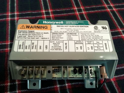 Honeywell S8910U 1000 Universal Hot Surface Ignition Module *NEW IN BOX*