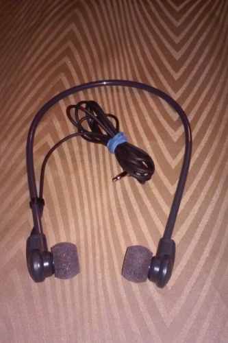 Sony DE-45 Monaural Dictation Headset-Fully Tested