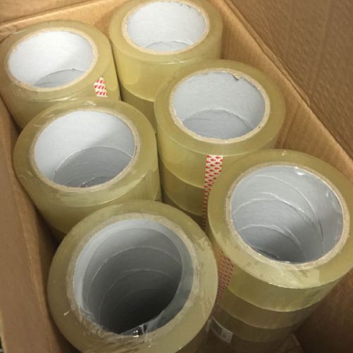 36 Roll Case Clear Carton Sealing Packing Tape Shipping 2&#034; 2.0mil 100 yard 300&#039;