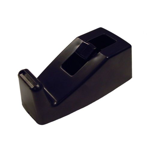 Black 19mm Sticky Tape Dispenser Holder/Packing/Home/Office/Desktop/Table/Bench