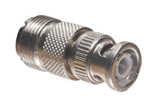 BNC Male to UHF (SO239) Female Connector. Free Shipping